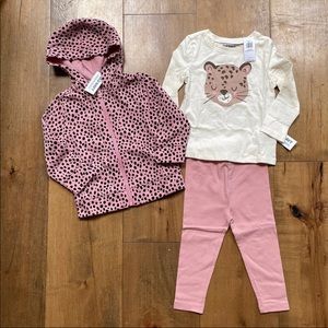 BNWT Baby Girl Old Navy 3 piece outfit 24 months